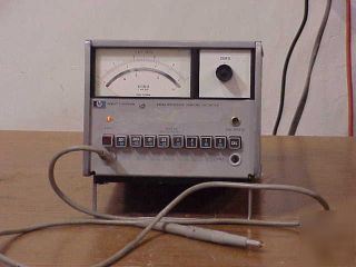 H.p. #3406A broadband sampling voltmeter