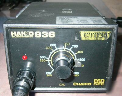 Hakko 936 soldering solder station. 100VAC 