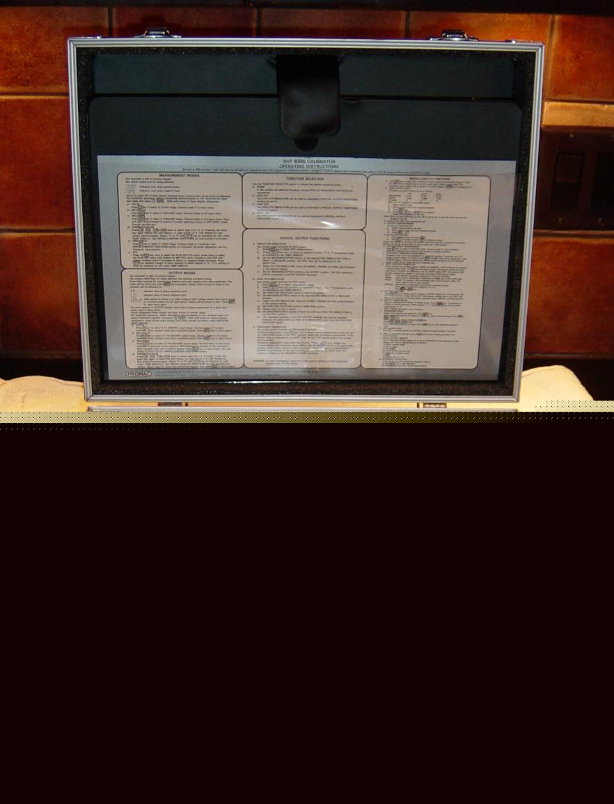 Hathaway promac calibrator DHT830S very nice unit