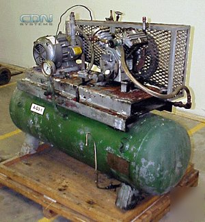 Ingersoll rand 5HP air compressor w/65 gal 300PSI tank