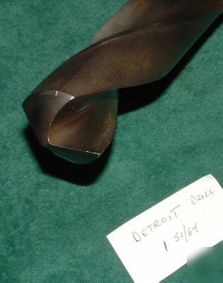 Morse taper drill bit, 1 51/64