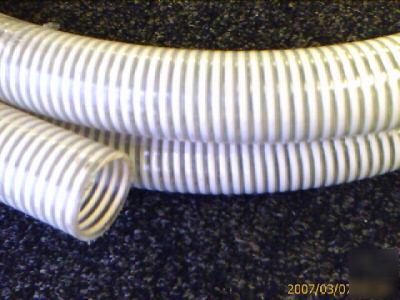 Water suction pvc clear pump hose 2-1/2