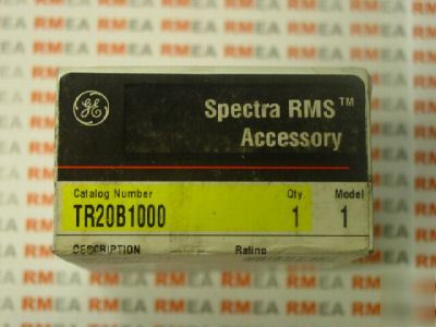 New TR20B1000 ge 1000 amp rating plug - 