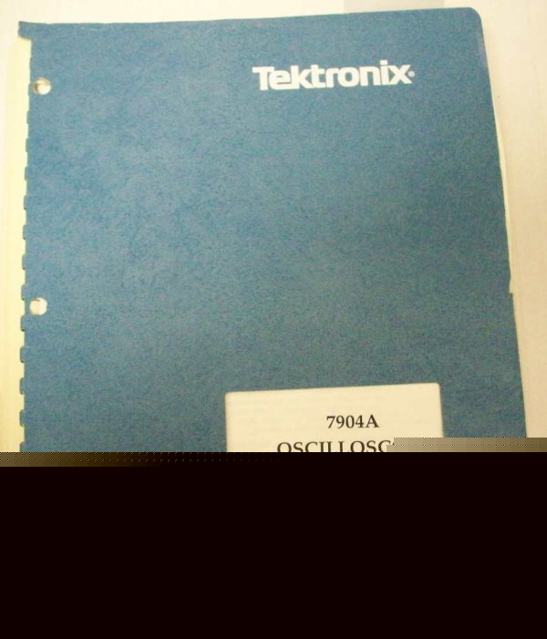 Tektronix 7904A oscilloscope instruction manual $5 ship