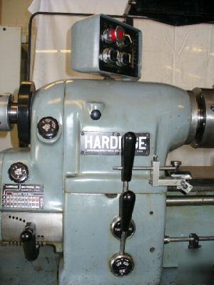  hardinge hlv-h super precision toolroom lathe