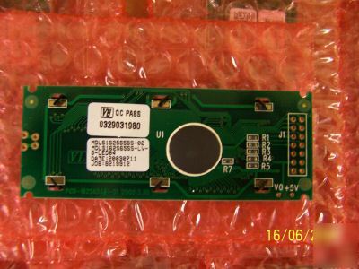  varitronix lcd led displays MDLS162S65SS-02