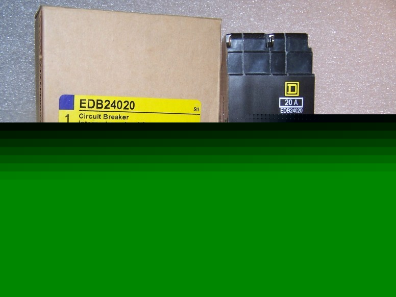 Square d circuit breaker EDB24020 20 amp 2 pole 