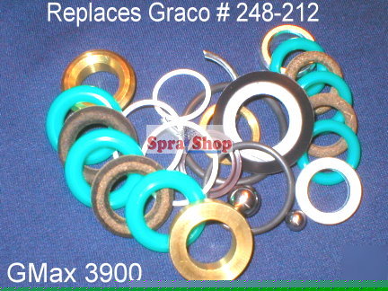 Graco airless repair kit gmax 3900 replaces 248-212