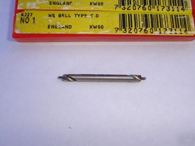 NO1 hs bell type centre drill ( dormer )