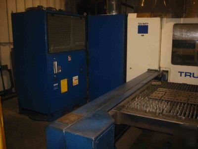 New trumpf L2530 3000 watt laser, 1998