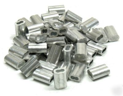 Zinc plated copper sleeve 1/4
